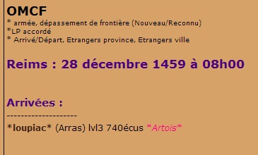 *loupiac* TOP] franchissement illégal de frontières - Reims - Le 28/12/1459  Preuve52