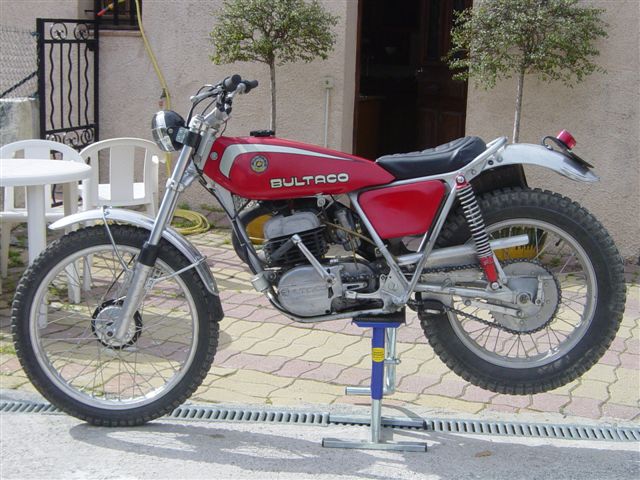 Elle est VENDUE  -> Bultaco 159 Yamaha10