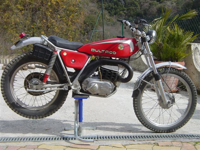 Elle est VENDUE  -> Bultaco 159 Yamaha11