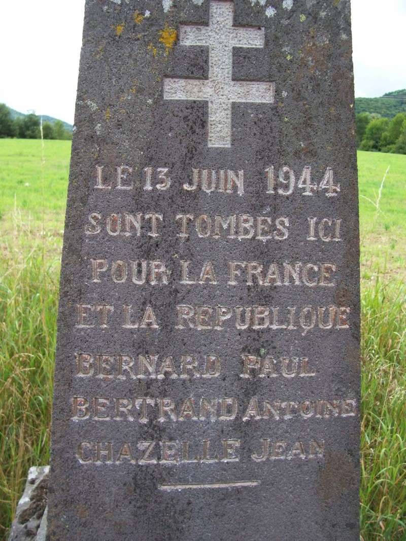 stèle à Villeneuve d'Allier ( Haute-Loire - 43 ) 100_7111