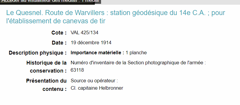 photos de LE QUESNEL pendant la guerre - Page 2 910