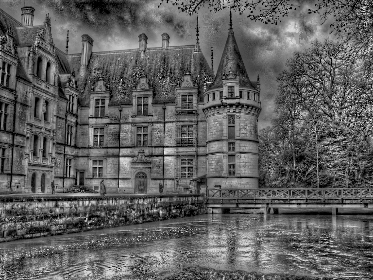 CHateau en HDR Azay110