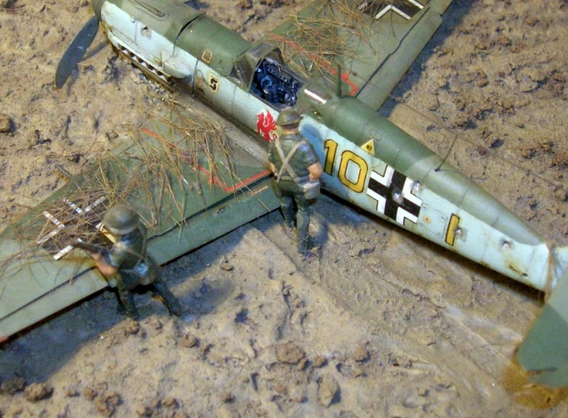 Un crash, un vrai. Bf109e18