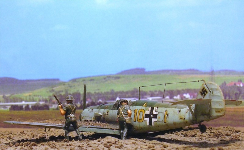 [Hasegawa+Heller] Messerschmitt Bf109E3 Bf109e21
