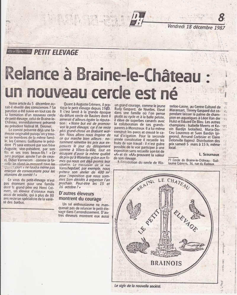 Souvenirs du Petit Elevage Brainois Articl10