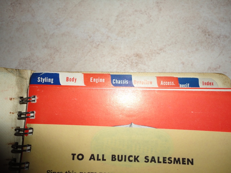 Facts book Buick 1951 Dsc05218