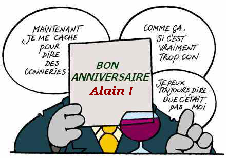 Bon Anniversaire Mon Alain