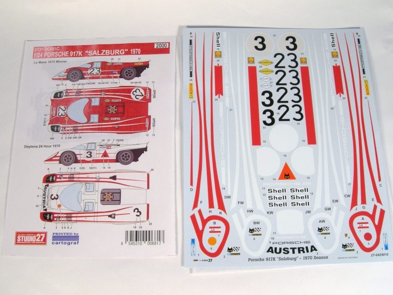 Porsche 917 K 1/24 ème Fujimi 01511