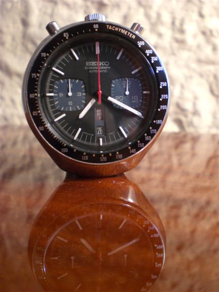 Présentation de mon chronographe Seiko Bullhead mécanique à remontage automatic Cim61310
