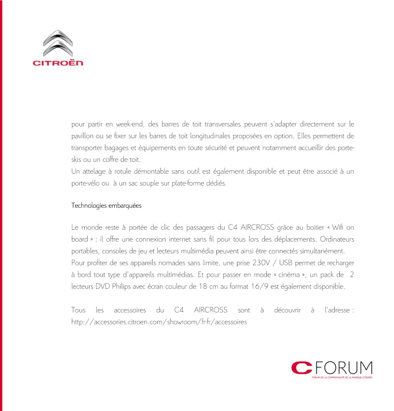 [INFORMATION] Citroën C4 Aircross [J4] - Page 33 Cp_c4a10