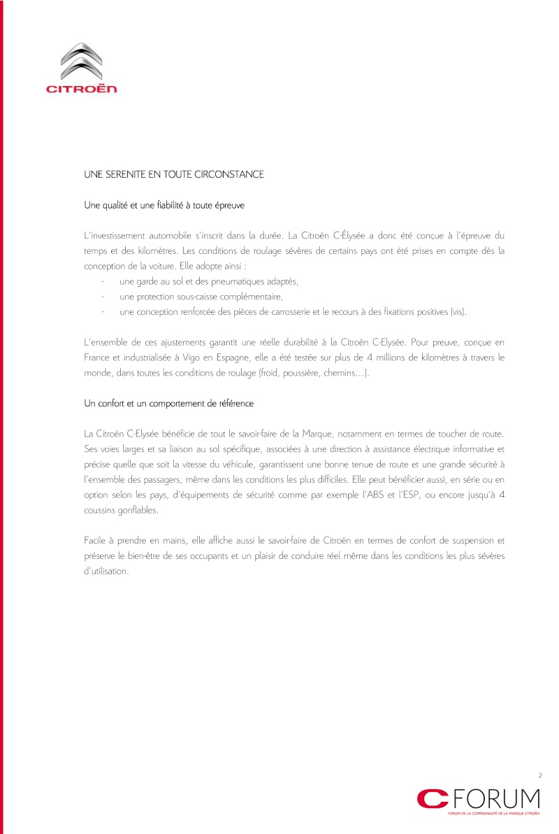 [SUJET OFFICIEL] Citroën C-Elysée II [M43] - Page 9 Cp_cel11