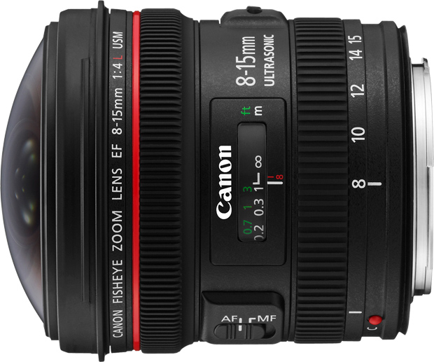 Canon EF 8-15mm f/4L Fisheye USM TIPA Awards 2012 Meilleur objectif pour reflex professionnel