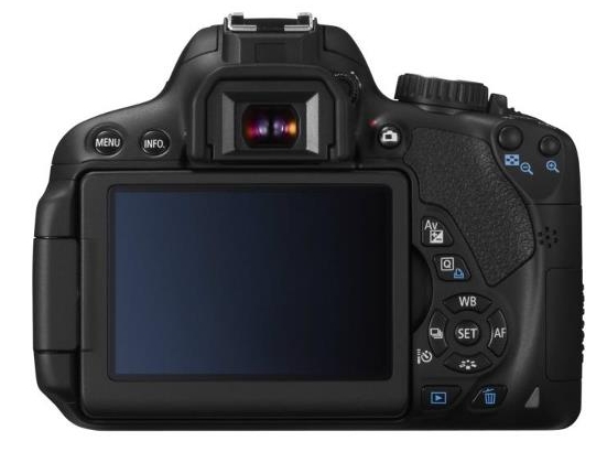 Canon EOS 650D de dos