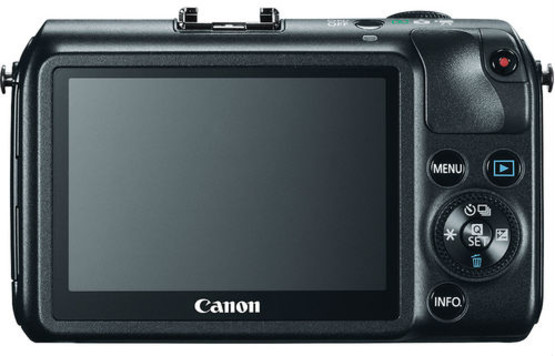 Canon EOS M noir de dos