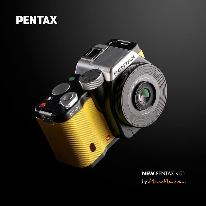 K-01, le nouvel hybride de Pentax par Marc Newson