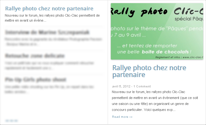 Photographie Passion parle du 1er Rallye photo Clic-Clac