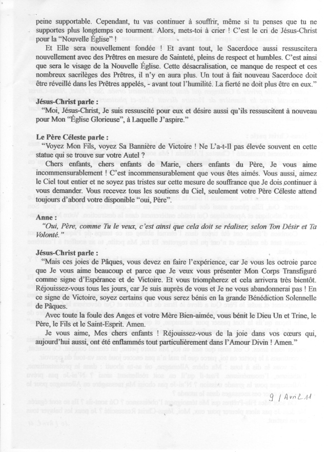 PORTRAIT ET MESSAGES DU CIEL RECUS PAR ANNE D'ALLEMAGNE - Page 21 9_avri10