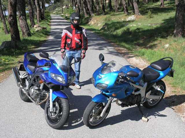 escape + colectores sv650 99-02 Suzuki10