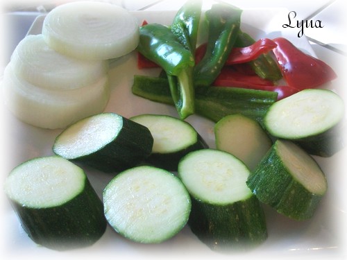 Zucchinis grillés bbq Lagume10