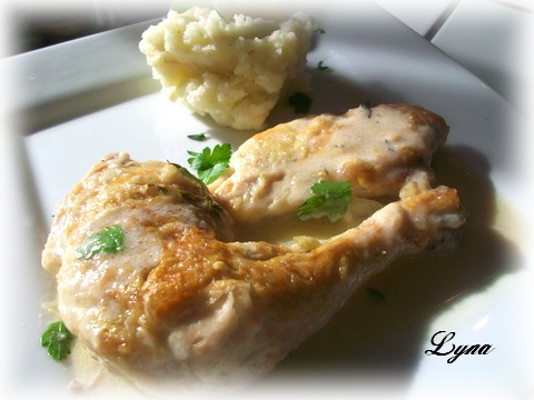poulet sauce moutarde Poulet15
