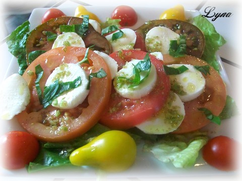 Salade tomates et bocconcini Salade13