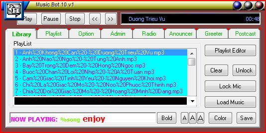 Music Bot 10 v1 Screenshots and exe Music_11