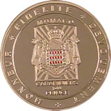 Principauté de Monaco  [UEMA] Medail11