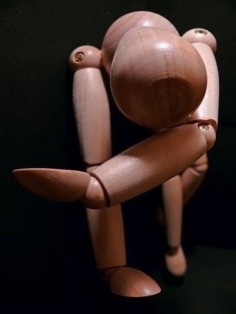 Petit mannequin en bois 2008-233