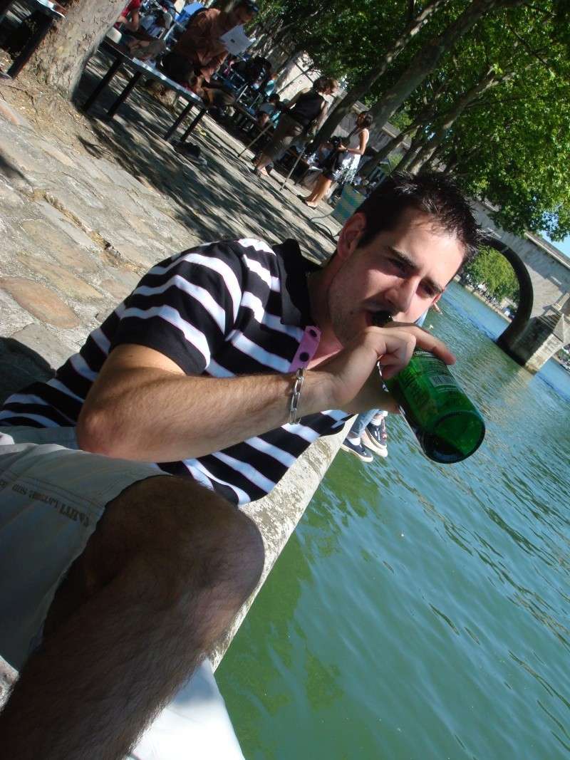 Paris Plage ( David et maxou ....et Mr HEINEKEN ...! ) Dsc01422