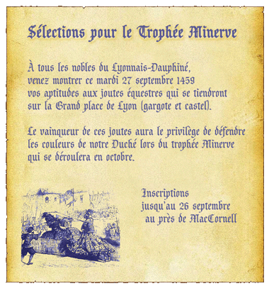 [Classement et planning] Jouteurs du Lyonnais-Dauphiné Trophe10