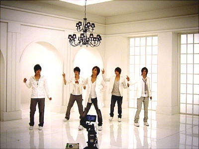 SS501 3rd Japanese single Lucky Days PV filming 12131810