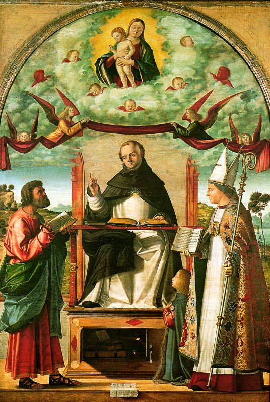 Santo Domingo de Guzmán / Santo Tomás de Aquino - S XVII (R.M.SXVII-O156) - MR(169) Saint_10