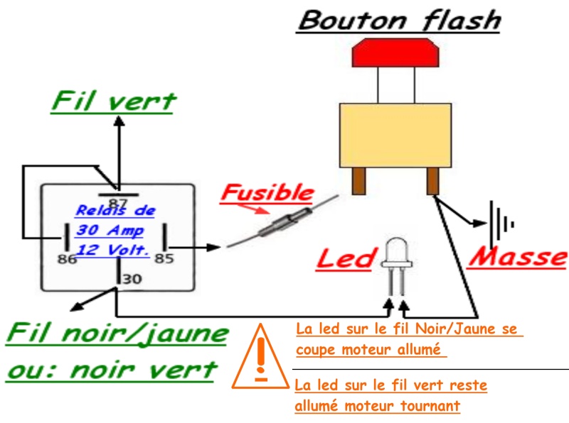 [ Bmw E36 ] Bouton de dmarrage avec diode Schema11