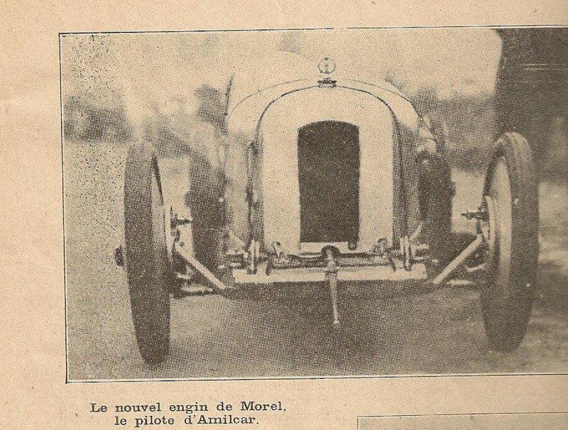 AMILCAR Cyclecar Voiturettes Grand Sport  " CHAPITRE 1 " Amilca13