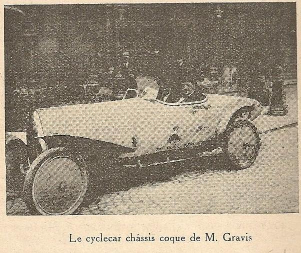 GRAVIS cyclecar Gravis11