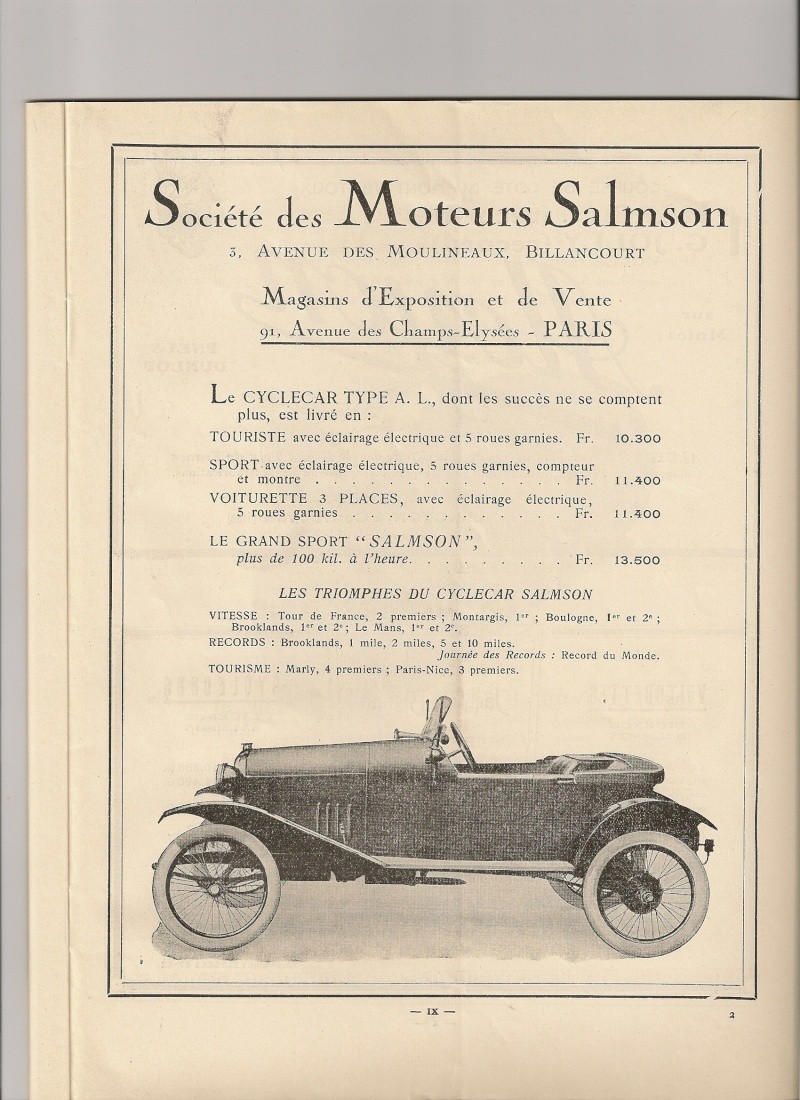 salmson - SALMSON cyclecar - Page 2 Salmso32