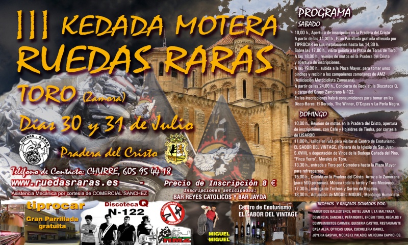 KEDADA MOTERA RUEDAS RARAS, TORO (ZAMORA) 30,31-07-2011  Colegi10