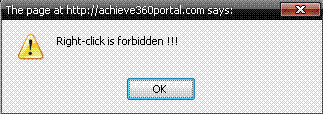 Right - click is forbidden !!! 110