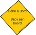 Sticker Bébé à Bord - Baby aan boord Sticke11