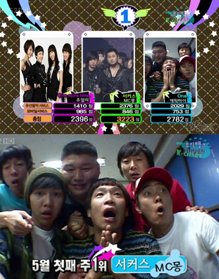 Embarassing Moment at Music Bank for Epik High and MC Mong 20080511