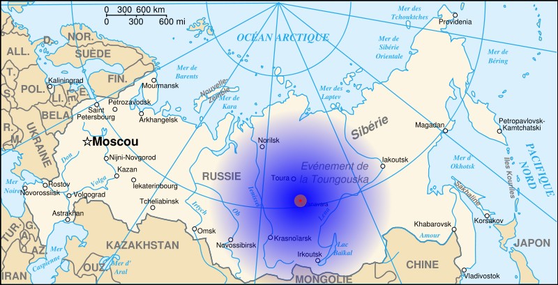 Explosion de la Toungouska, Sibérie Toungo11