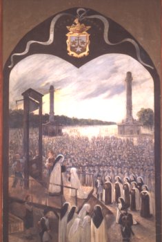 Voyages de la guillotine sous la Révolution, Paris, France Trone_10