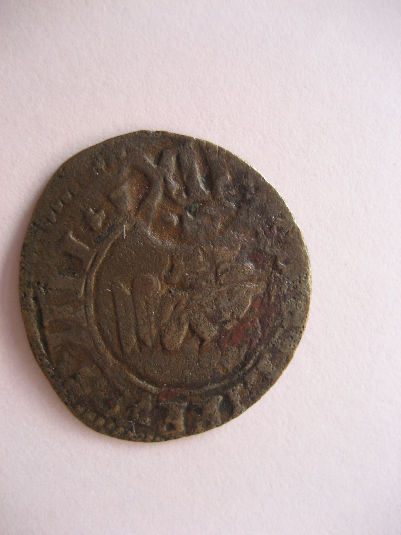 8 m. de Felipe IV con resello de XII m. Falso de época Img_2710