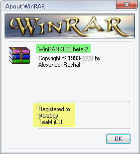 WinRAR 3.80 Beta 2 + patch .. آخر إصدار + الشرح 1212