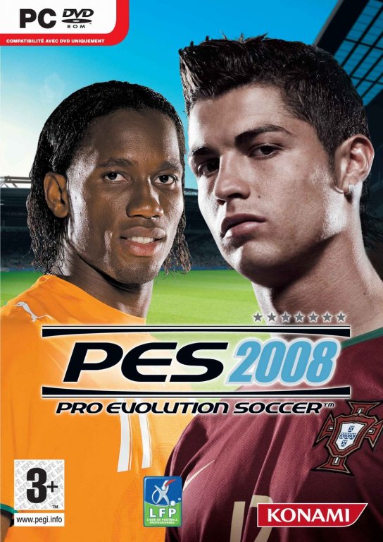 لعبة  GB 4.95 ] Pro Evolution Soccer 2008 ] على عملاق السرعة Adrive Pes110