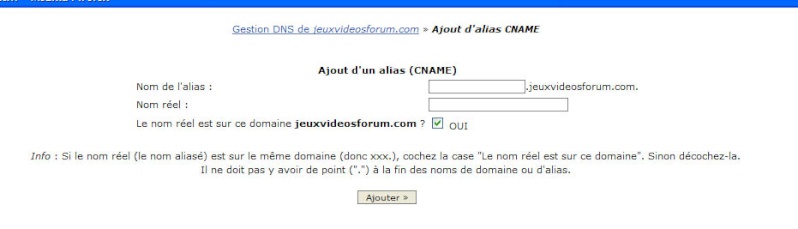 Problème de configuration de domaine Sans_t15