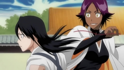 Yoruichi Shihouin à la rapidité divine 00000025