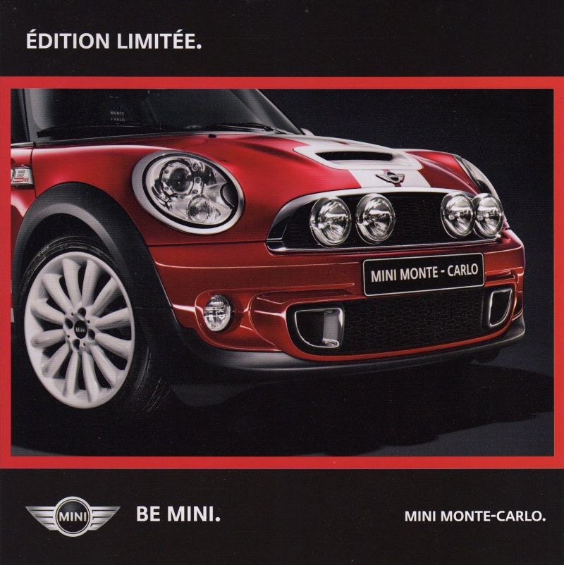 [R56] Brochure Mini Cooper S dition limite MONTE CARLO (2011) Img00411