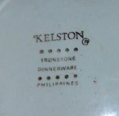 Mayon Ceramics Kelston Ironstone plate A_kels10