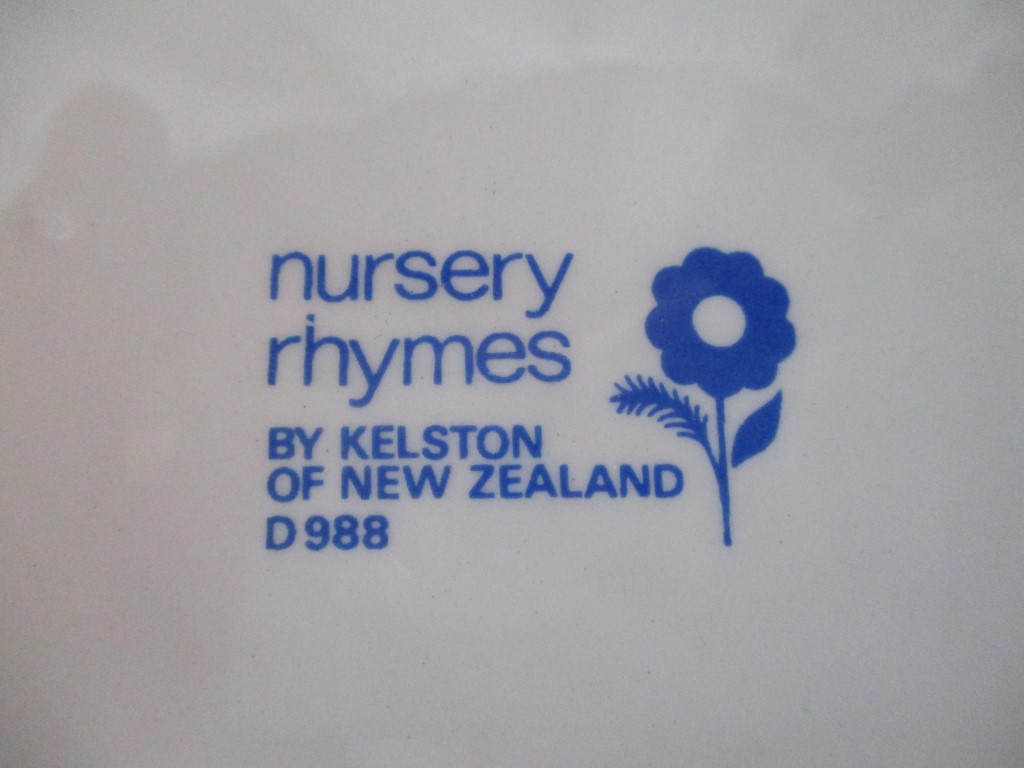 Nursery Rhymes By Kelston of New Zealand D988 Cl_kel12